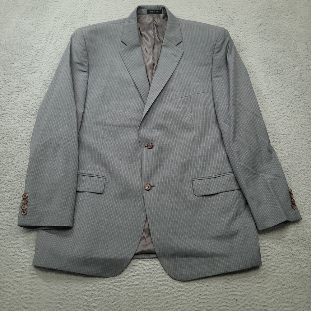Lauren Ralph Lauren Men's‎ 42R (43) Blazer Jacket Gray 100% Wool Sports Coat